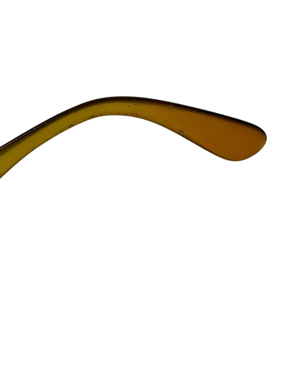1970s Playboy 1024 Eyeglasses Frame Germany Honey Amber color - Picture 6 of 11